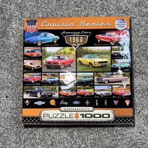 American Cars of the 1960’s Cruisin' Series 1000 Piece Puzzle